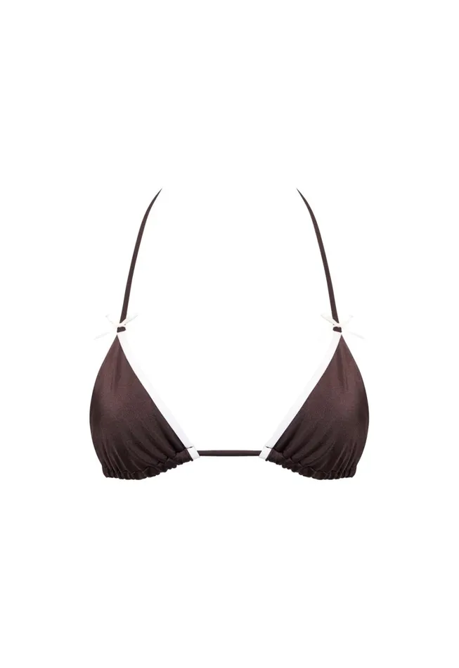 Sets Women Lioness Fashion GISELE TIE TOP Brown Contrast