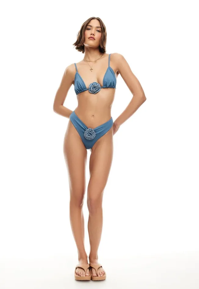 Sets Women Lioness Fashion SOULMATE BOTTOM Denim Blue