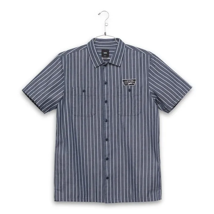 Shirts and Flannels Men Vans Coleman Shirt Dress Blues Stripe