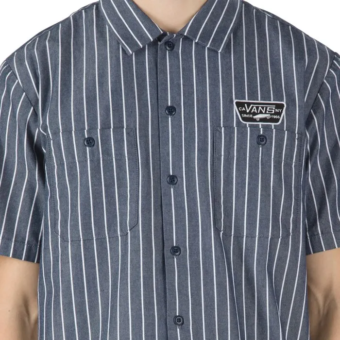 Shirts and Flannels Men Vans Coleman Shirt Dress Blues Stripe