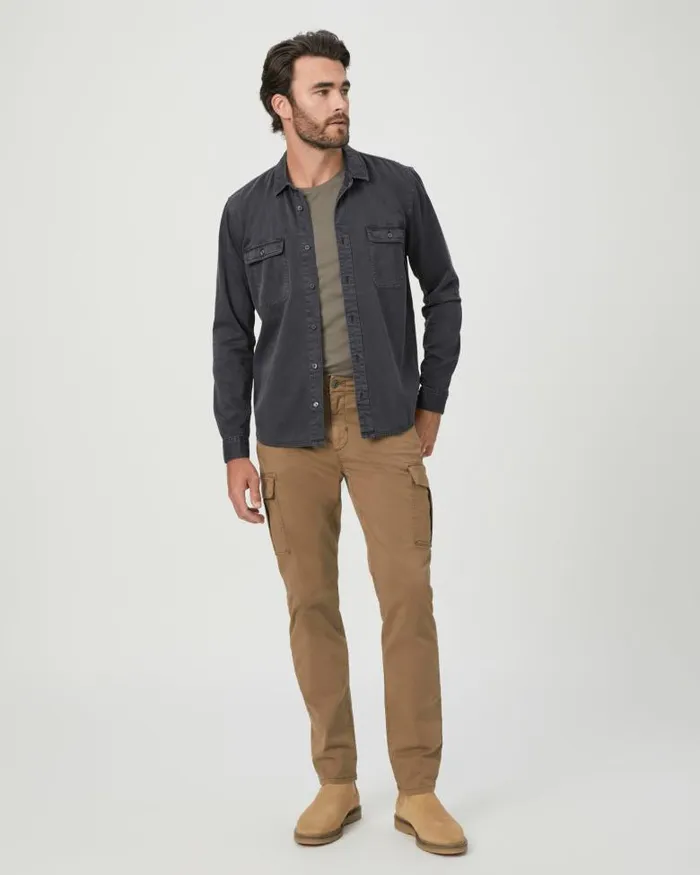 Shirts Men PAIGE Martin Shirt 8211 Vintage Dark Indigo Shirts Men PAIGE Martin Shirt 8211 Vintage Dark Indigo