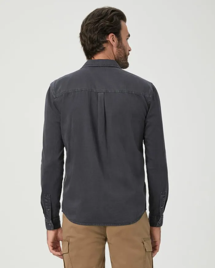 Shirts Men PAIGE Martin Shirt 8211 Vintage Dark Indigo Shirts Men PAIGE Martin Shirt 8211 Vintage Dark Indigo