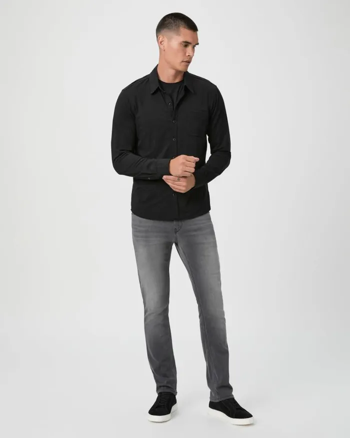 Shirts Men PAIGE Stockton Button Up 8211 Black Shirts Men PAIGE Stockton Button Up 8211 Black
