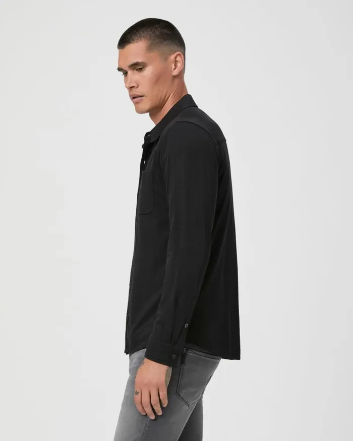 Shirts Men PAIGE Stockton Button Up 8211 Black Shirts Men PAIGE Stockton Button Up 8211 Black