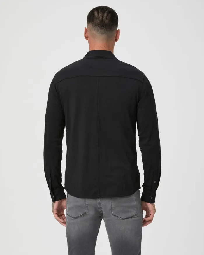 Shirts Men PAIGE Stockton Button Up 8211 Black Shirts Men PAIGE Stockton Button Up 8211 Black