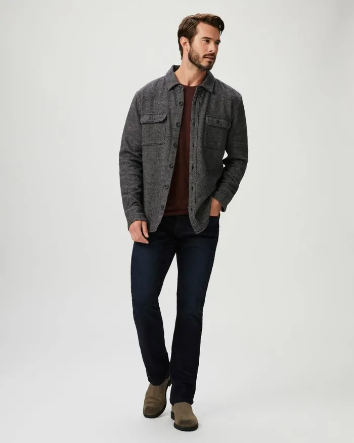 Shirts Men PAIGE Wilbur Overshirt 8211 Sapphire Coast