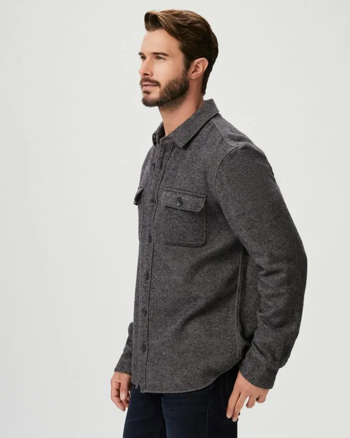 Shirts Men PAIGE Wilbur Overshirt 8211 Sapphire Coast