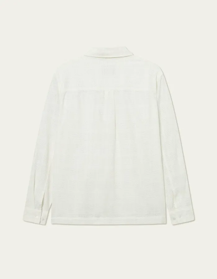 ShirtsOvershirts Men Les Deux Charlie LS Shirt 8211 Light Ivory