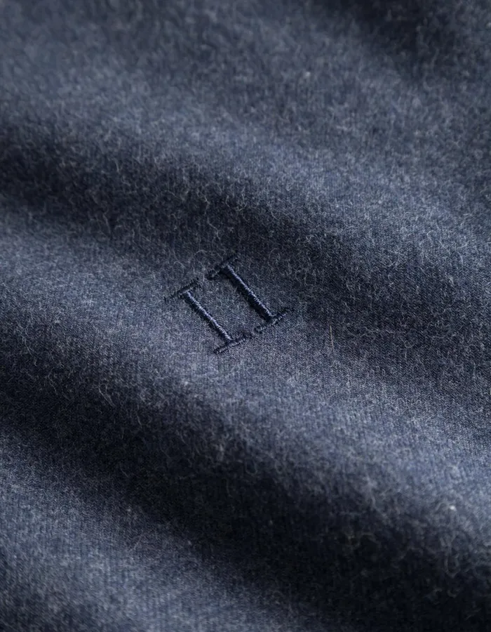 ShirtsOvershirts Men Les Deux Desert Reg Shirt 8211 Dark Navy Melange