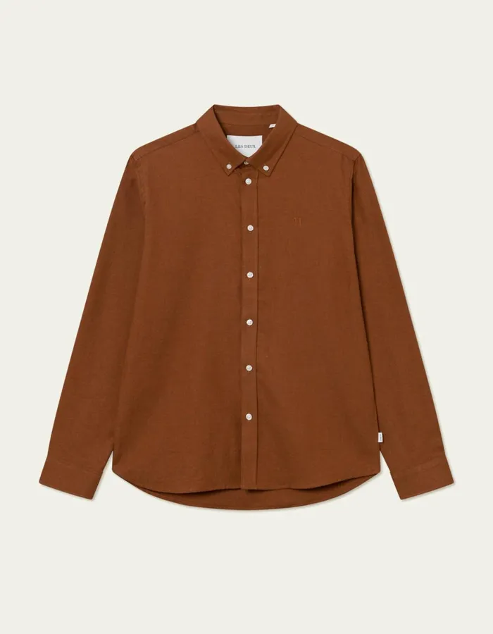 ShirtsOvershirts Men Les Deux Desert Shirt 8211 Arabian Spice Melange