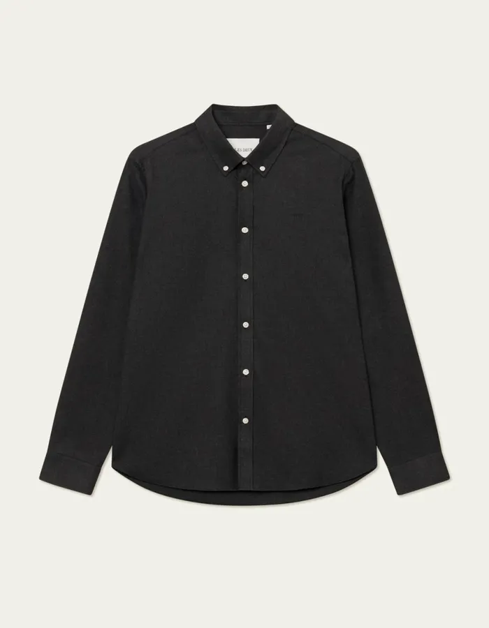 ShirtsOvershirts Men Les Deux Desert Shirt 8211 Charcoal Melange