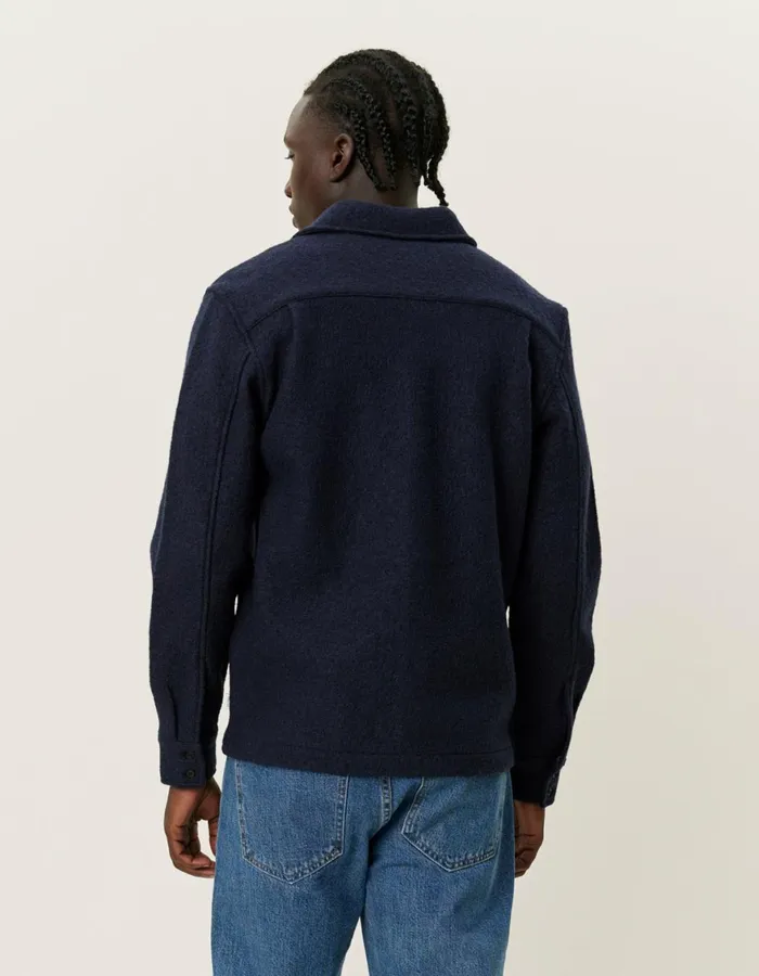 ShirtsOvershirts Men Les Deux Kaleb Overshirt 8211 Dark Navy