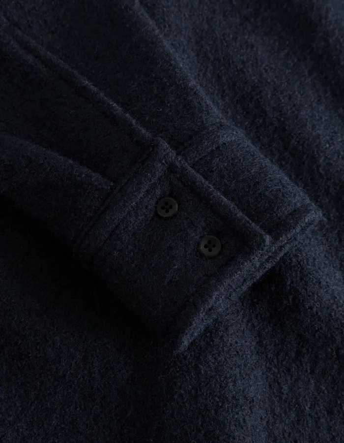 ShirtsOvershirts Men Les Deux Kaleb Overshirt 8211 Dark Navy