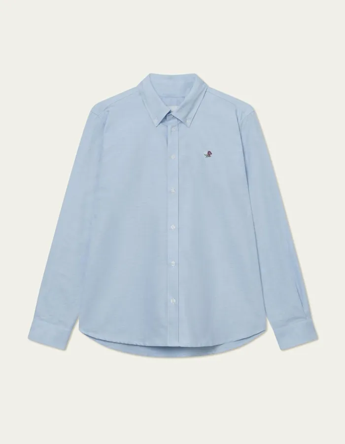 ShirtsOvershirts Men Les Deux Kent Oxford Shirt 20 8211 Light Blue