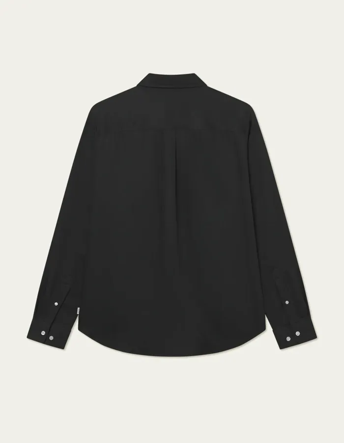 ShirtsOvershirts Men Les Deux Kent Tencel Shirt 8211 BlackBlack
