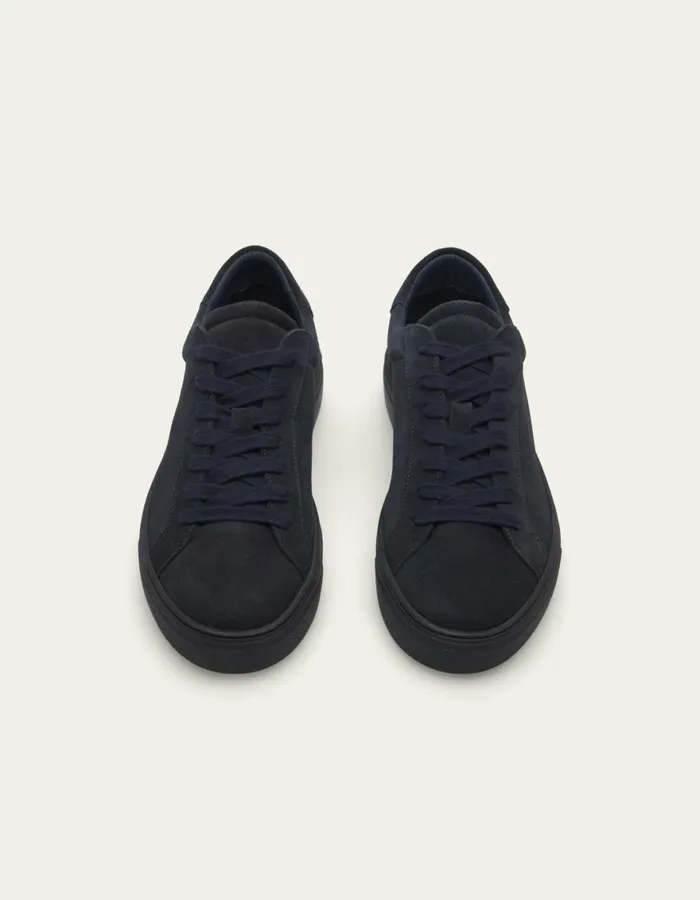Shoes Men Les Deux Teddy Suede Sneaker 8211 Dark Navy