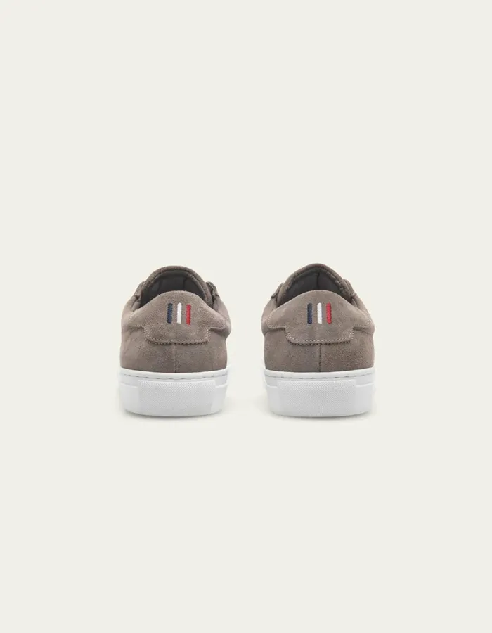 Shoes Men Les Deux Theodor Suede Sneaker 8211 Dove Grey