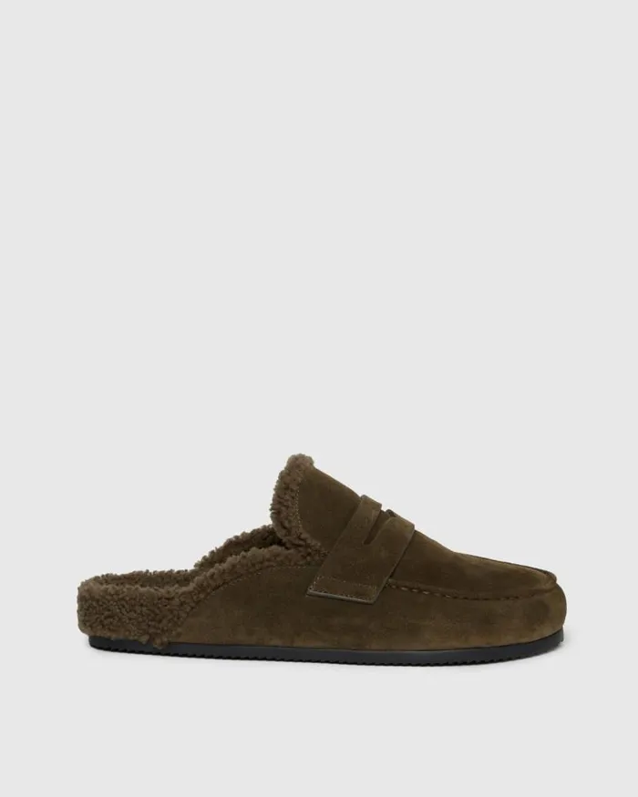 Shoes Men PAIGE Wynn Loafer 8211 Army Suede