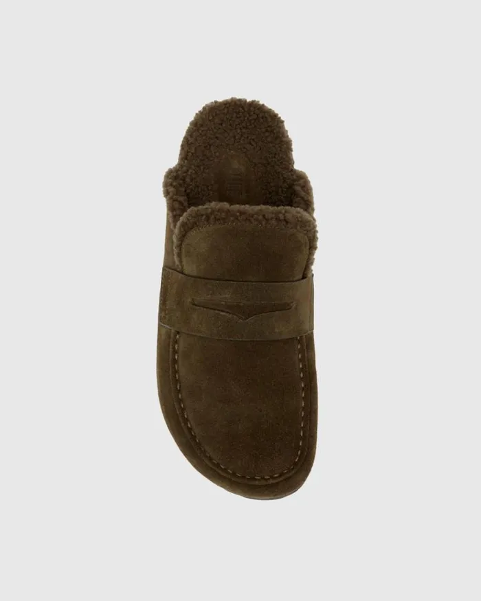 Shoes Men PAIGE Wynn Loafer 8211 Army Suede Shoes Men PAIGE Wynn Loafer 8211 Army Suede