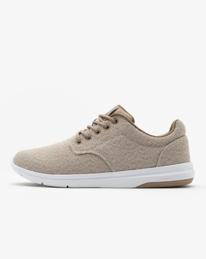 Shoes THE DAILY 2 KNIT SHOE Heather Natural TravisMathew Casual Shoes