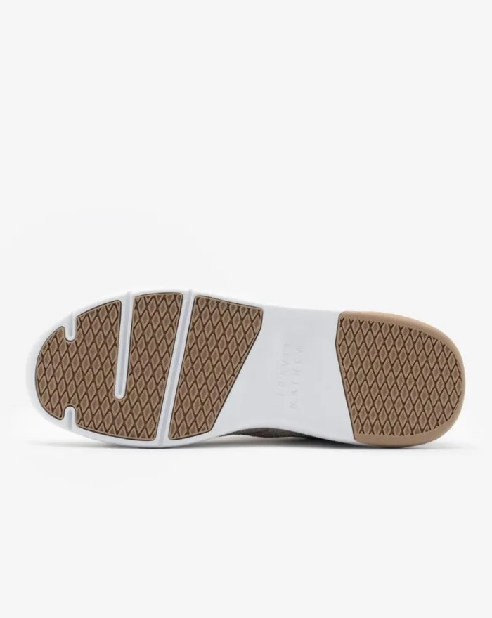 Shoes THE DAILY 2 KNIT SHOE Heather Natural TravisMathew Casual Shoes