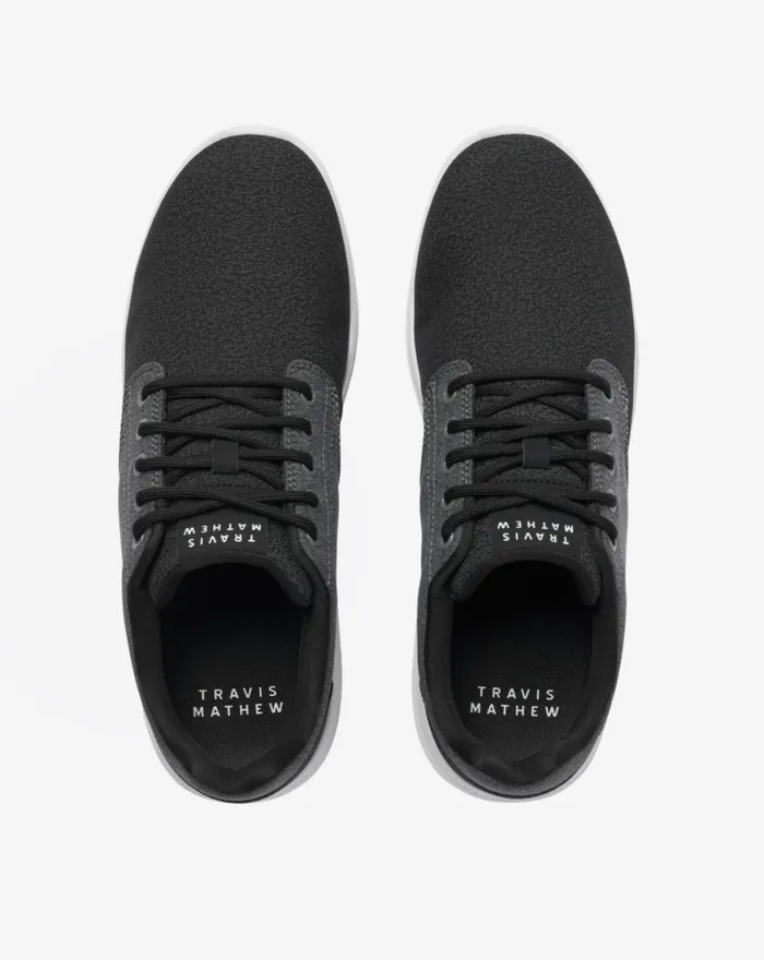 Shoes THE DAILY 2 WOVEN SHOE Quiet Shadeblack TravisMathew Casual Shoes