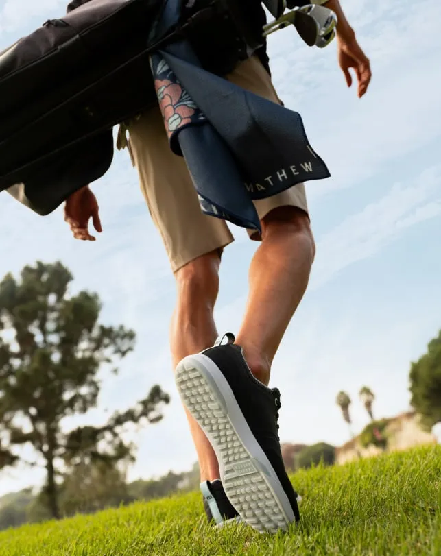 Shoes The Daily Pro Plus Golf Shoe Blackcory Blue TravisMathew Performance Shoes Shoes The Daily Pro Plus Golf Shoe Blackcory Blue TravisMathew Performance Shoes
