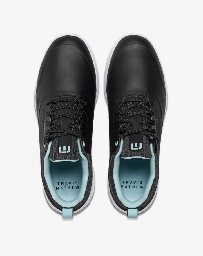 Shoes The Daily Pro Plus Golf Shoe Blackcory Blue TravisMathew Performance Shoes