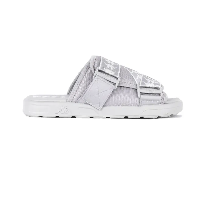 Shop Kappa Footwear 222 Banda Mitel 1 Sandals Grey White