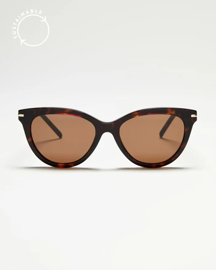 Shop Sunglasses Women PAIGE Micah Sunglasses 8211 Tortoise