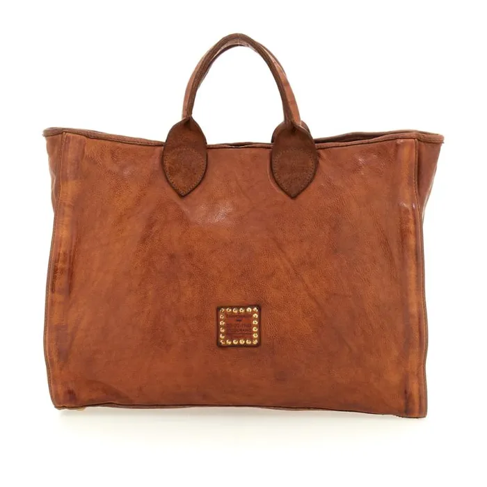 ShoppersTote Bags Women Campomaggi Agata Cognac ShoppersTote Bags Women Campomaggi Agata Cognac