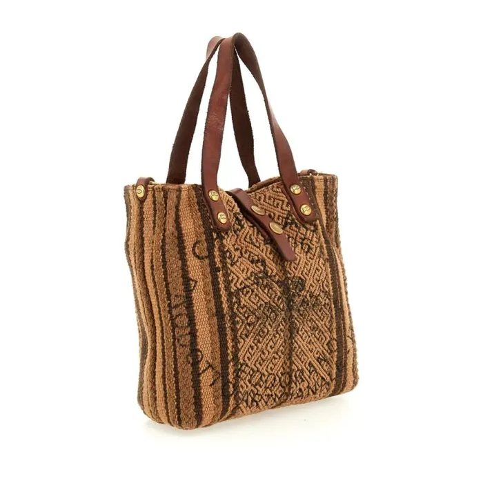 ShoppersTote Bags WomenMen Campomaggi Marmo Brown ShoppersTote Bags WomenMen Campomaggi Marmo Brown