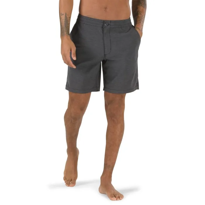 Shorts and Boardshorts Men Vans Microplush 18034 Decksider Black Shorts and Boardshorts Men Vans Microplush 18034 Decksider Black