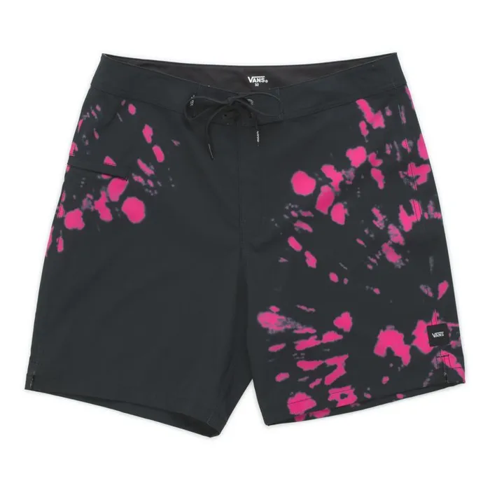 Shorts and Boardshorts Men Vans Tie Dye 18034 Boardshort Black