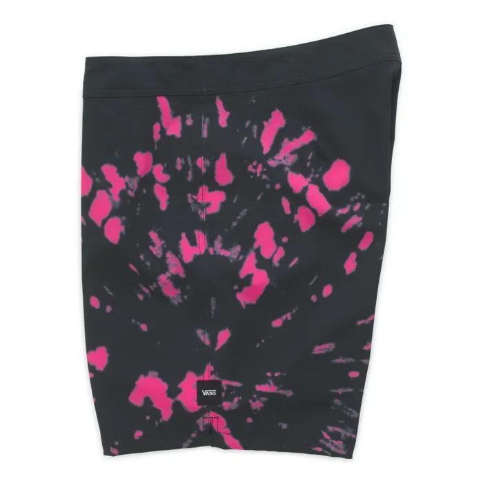 Shorts and Boardshorts Men Vans Tie Dye 18034 Boardshort Black