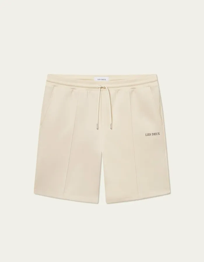 Shorts Men Les Deux Ballier Track Shorts 8211 Ivory