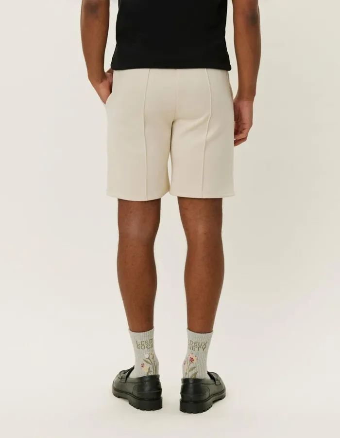Shorts Men Les Deux Ballier Track Shorts 8211 Ivory