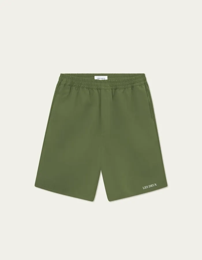 Shorts Men Les Deux Raphael Shorts 20 8211 Chive Green