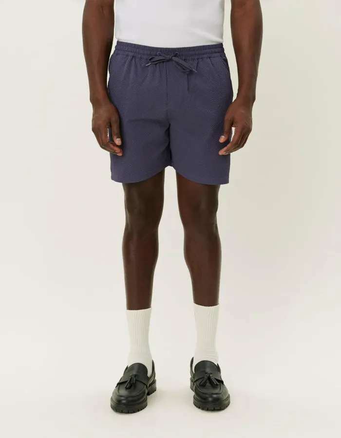 Shorts Men Les Deux Stan Seersucker Swim Shorts 20 8211 Graystone