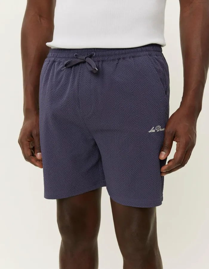 Shorts Men Les Deux Stan Seersucker Swim Shorts 20 8211 Graystone