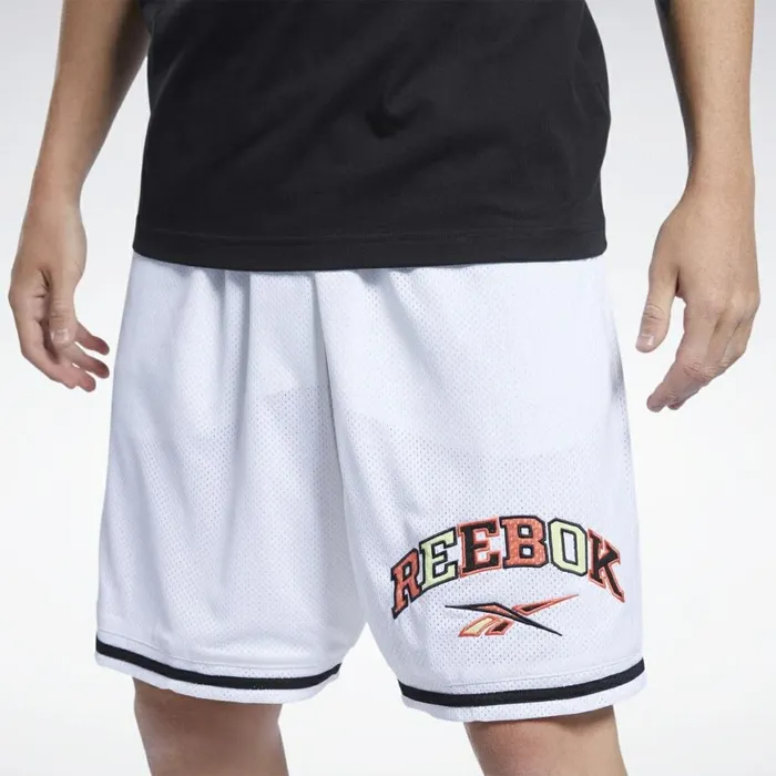 Shorts Mens Reebok Classics Basketball Shorts White