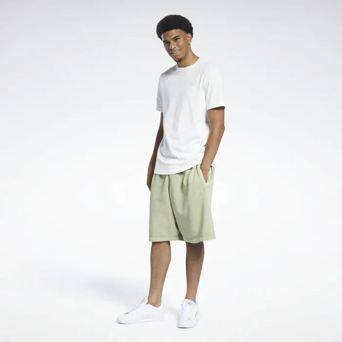 Shorts Mens Reebok Classics Natural Dye Shorts Harmony Green