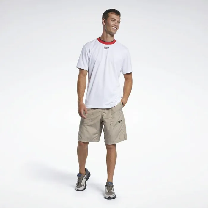 Shorts Mens Reebok Classics Shorts Beige