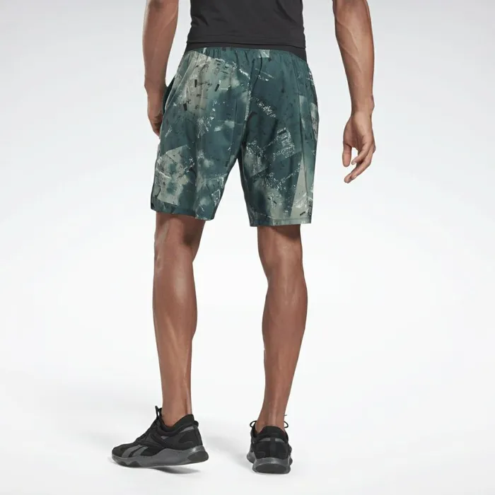 Shorts Mens Reebok Epic Lightweight Shorts Forest Green