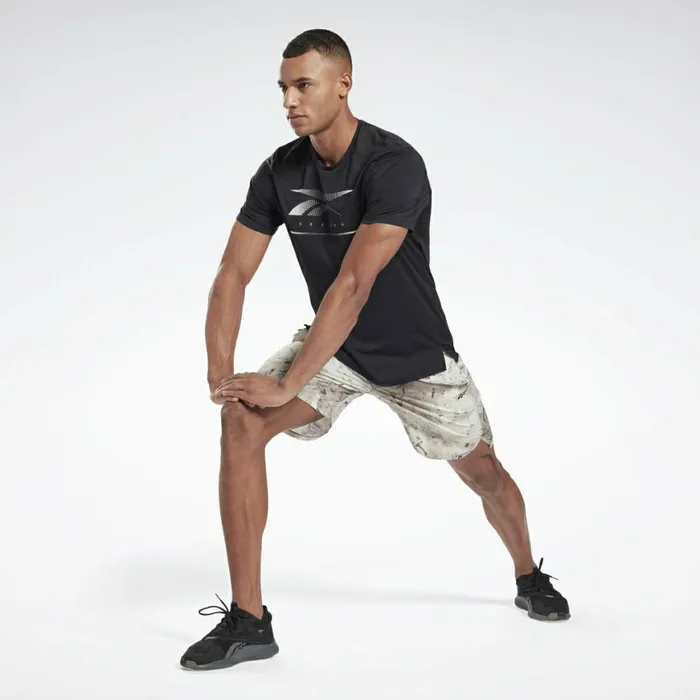 Shorts Mens Reebok Epic Lightweight Shorts Grey