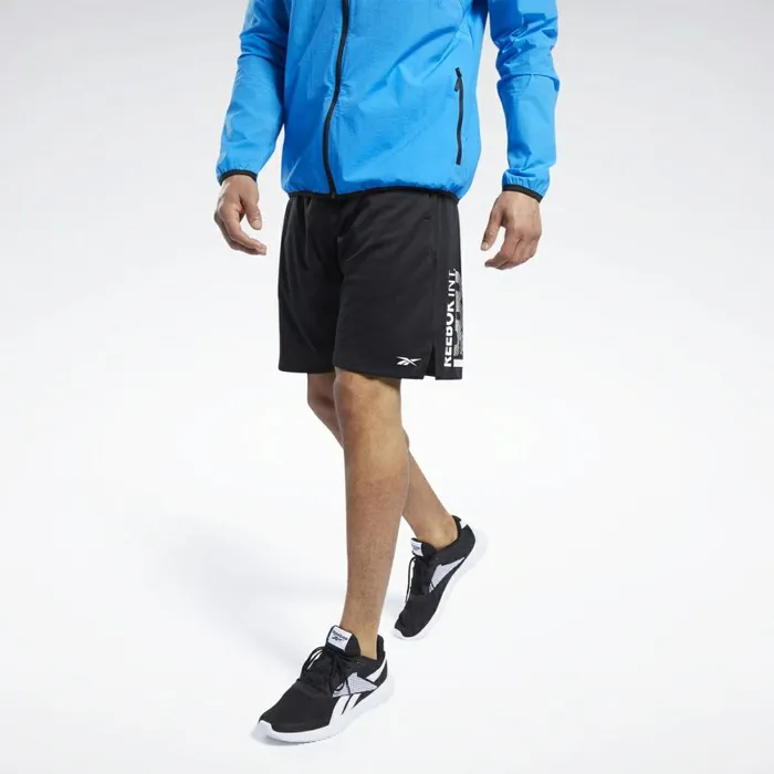 Shorts Mens Reebok Graphic Shorts Black