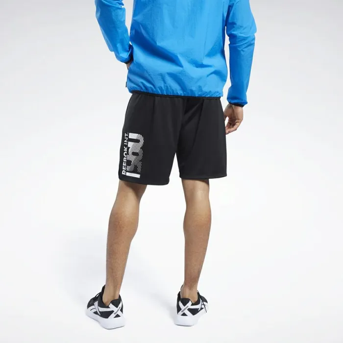 Shorts Mens Reebok Graphic Shorts Black