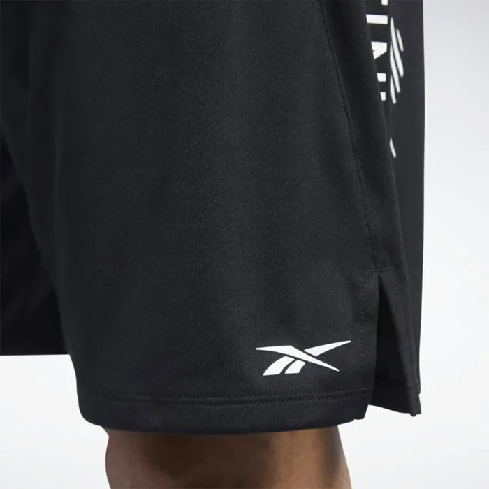 Shorts Mens Reebok Graphic Shorts Black
