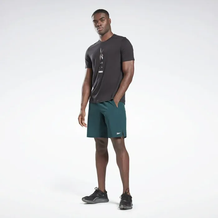 Shorts Mens Reebok Speed Shorts Forest Green