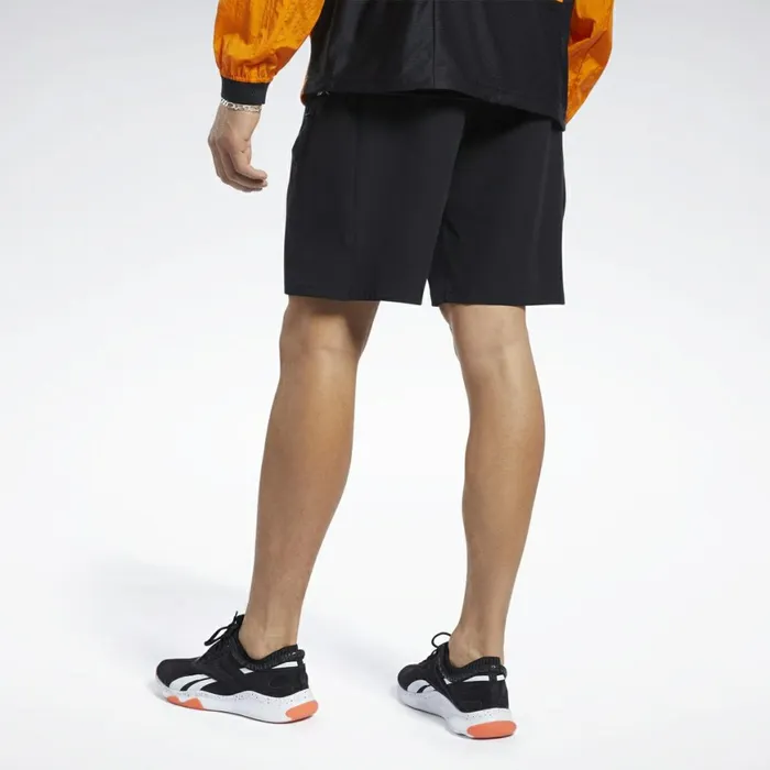 Shorts Mens Reebok Stretch Woven Shorts Black